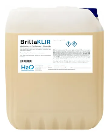 Abrillantador Clarificador Alberca Piscina Agua 20 Litros, foto del producto