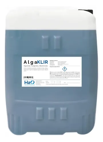 Algaklir Alguicida Alberca Piscina Hache2o 50lts, foto del producto