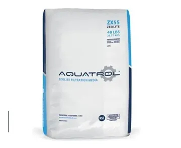 Aquatrol Nsf Zeolita Zx-55 Medio Filtrante Saco 21.77 Kg, foto del producto