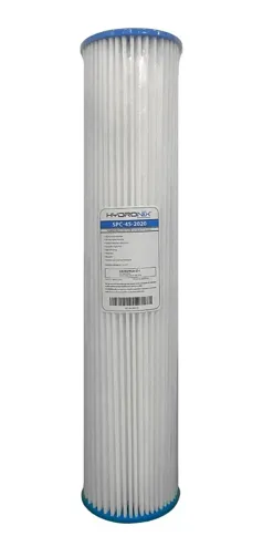Cartuchos / Filtros Sedimentos Plisados Bb 4.5 X 2020 Micras, foto del producto