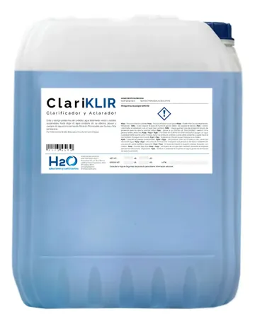 Clariklir Clarificador Aclarador Alberca Hache2o 20 Litros, foto del producto
