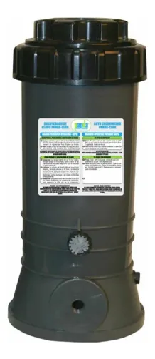 Clorador Automático En Línea 4kg 012-003-a-006 Panda Piscina Negro, foto del producto