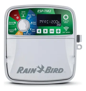 Controlador Sistema Riego 4 Zonas Esp-tm2-4 Rain Bird Timer, foto del producto