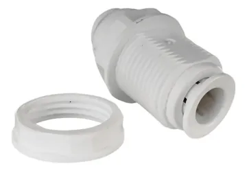 Hydrofit 1pz Unión Pasa Tabique Conexiones 3/8×3/8 Tubo, foto del producto