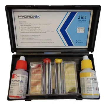 Kit Analizador Cloro Ph Reactivos Alberca Pool Spa Hydronix, foto del producto