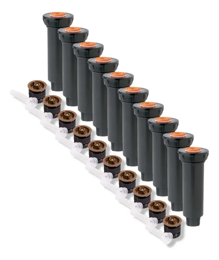 Pack 10 Aspersor 1802 2 Pulg. Con Boquilla 12 Van Rain Bird, foto real del producto