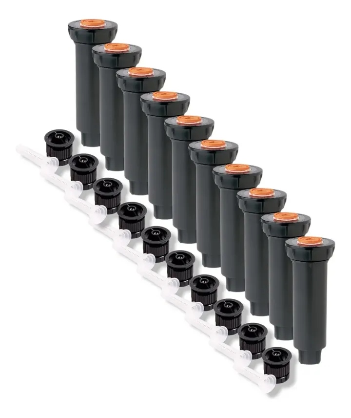 Pack 10 Aspersor 1802 2 Pulg. Con Boquilla 15 Van Rain Bird, foto real del producto