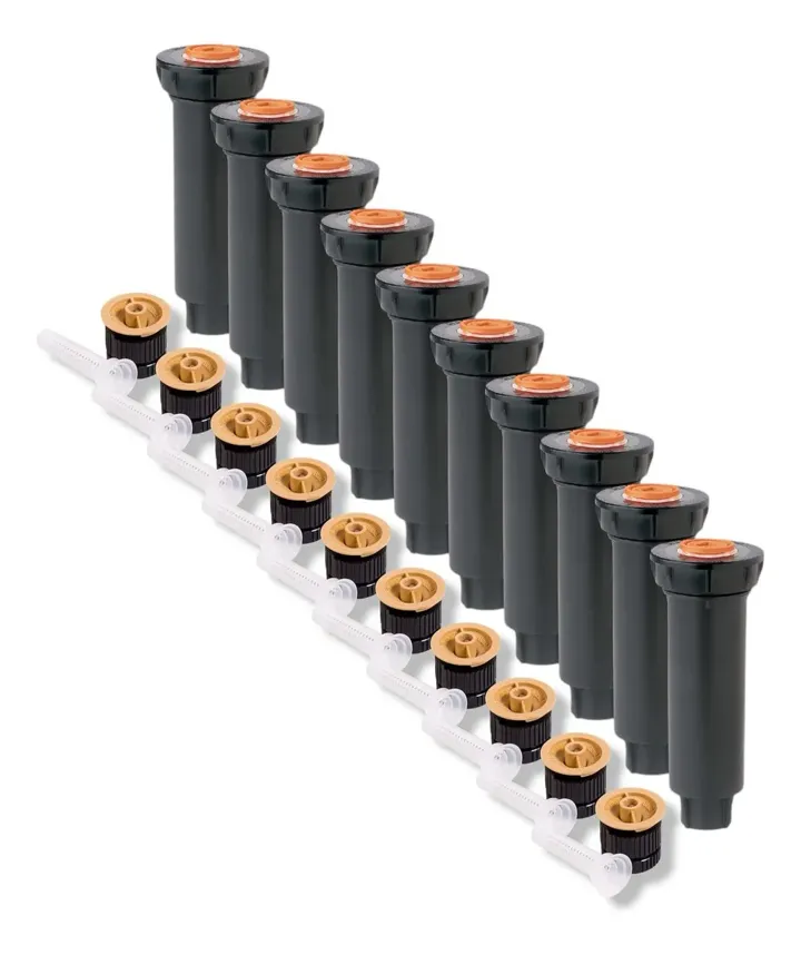Pack 10 Aspersor 1802 2 PuLG. Con Boquilla 18 Van Rain Bird, foto real del producto