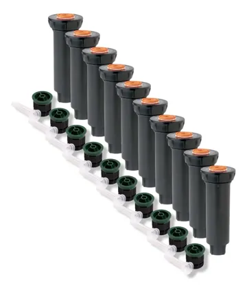 Pack 10 Aspersor 1802 2 Pulg. Con Boquilla 8 Van Rain Bird, foto del producto