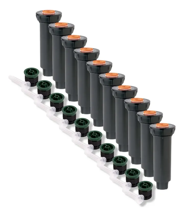 Pack 10 Aspersor 1802 2 Pulg. Con Boquilla 8 Van Rain Bird, foto real del producto