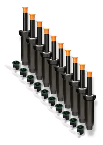 Pack 10 Aspersor 1804 4 Pulg. Con Boquilla 8 Van Rain Bird, foto del producto