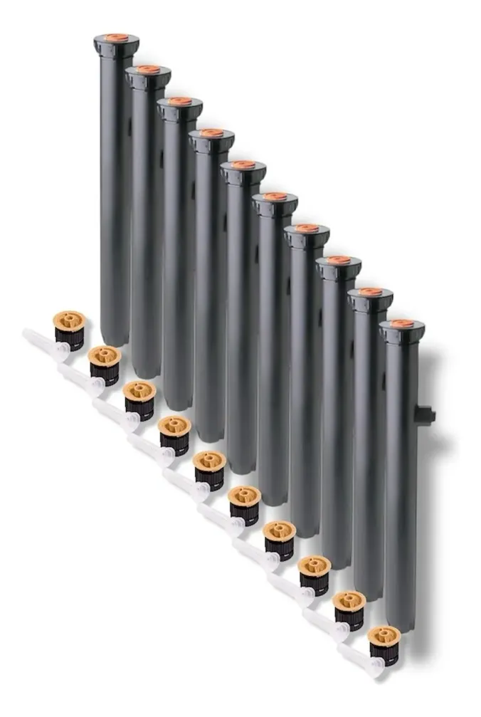 Pack 10 Aspersor 1812 12 Pulg. Con Boquilla 18 Van Rain Bird, foto real del producto