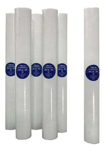 Pack 12 Cartuchos / Filtros Polipropileno 2.5 X 30 1 Micra, foto del producto
