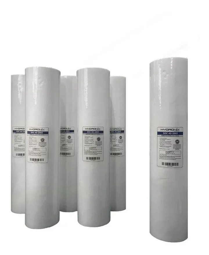 Pack 12 Cartuchos / Filtros Polipropileno 4.5 X 20 5 Micra, foto real del producto