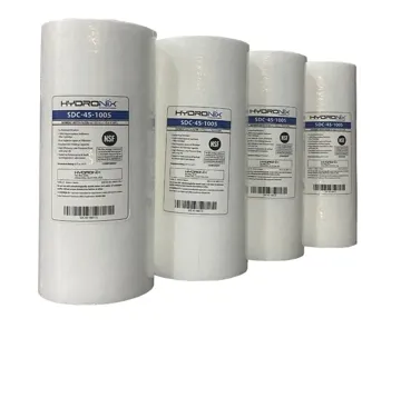 Pack 2×4 Filtros Polipropileno 4.5 X20 Y 2.5 X10, foto del producto