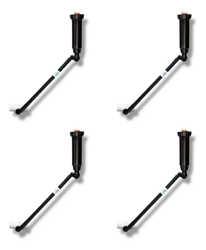 Pack 4 Sistema Riego Flex Swing Joint Rain Bird 1/2×1/2×12, foto real del producto