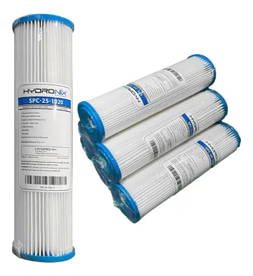 Pack 40 Cartuchos / Filtros Plisados 2.5 X 10 20 Micras, foto del producto