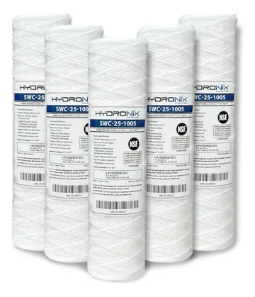 Pack 6 Cartuchos / Filtros Hilados 2.5 X 10 5 Micras, foto del producto