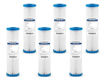 Pack 6 Cartuchos / Filtros Plisados 2.5 X 10 20 Micras, foto del producto