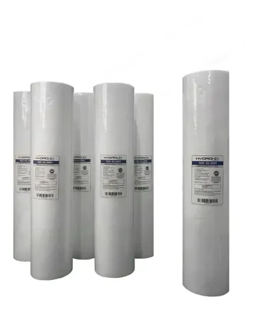 Pack 6 Cartuchos / Filtros Polipropileno 4.5 X 20 5 Micra Color Blanco, foto del producto