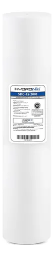 Pack 6 Cartuchos / Sedimento Polipropileno 4.5 X 20 1 Micra Blanco, foto del producto