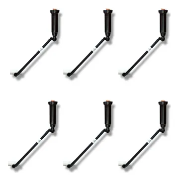 Pack 6 Flexible Swing Joint Sprinkle 1802 2 1/2×12 Rain Bird, foto del producto