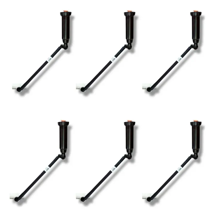 Pack 6 Sistema Riego Flex Swing Joint Rain Bird 1/2×1/2×12, foto real del producto