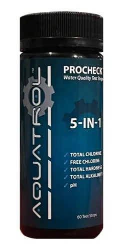 Procheck Kit Analizador Prueba Agua 5-1. 60 Tiras Reactivas, foto del producto
