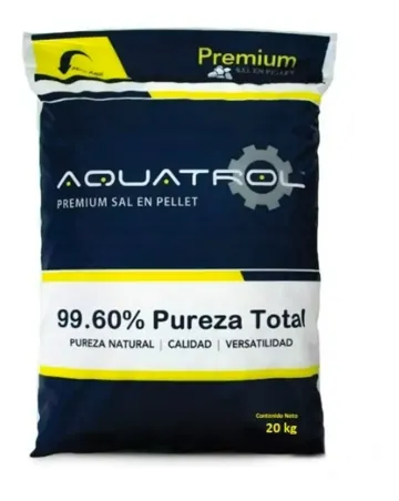Sal En Pellets Para Suavizador Saco 20kg Calidad Premium, foto del producto