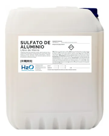 Sulfato De Aluminio Líquido Coagulante Floculante 20 Litros, foto del producto