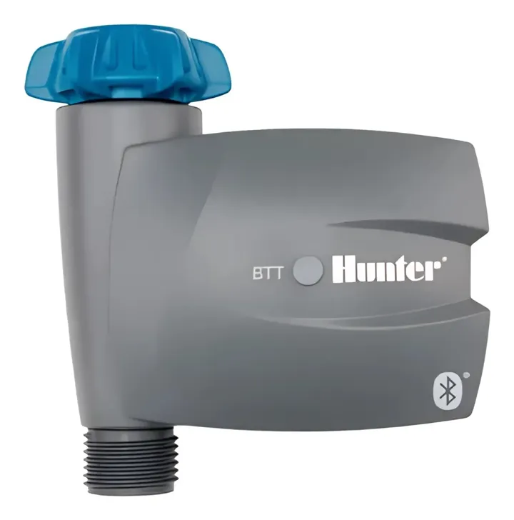 Timer 1 Estación Bluetooth Digital Btt100 Riego Hunter Color Gris, foto real del producto